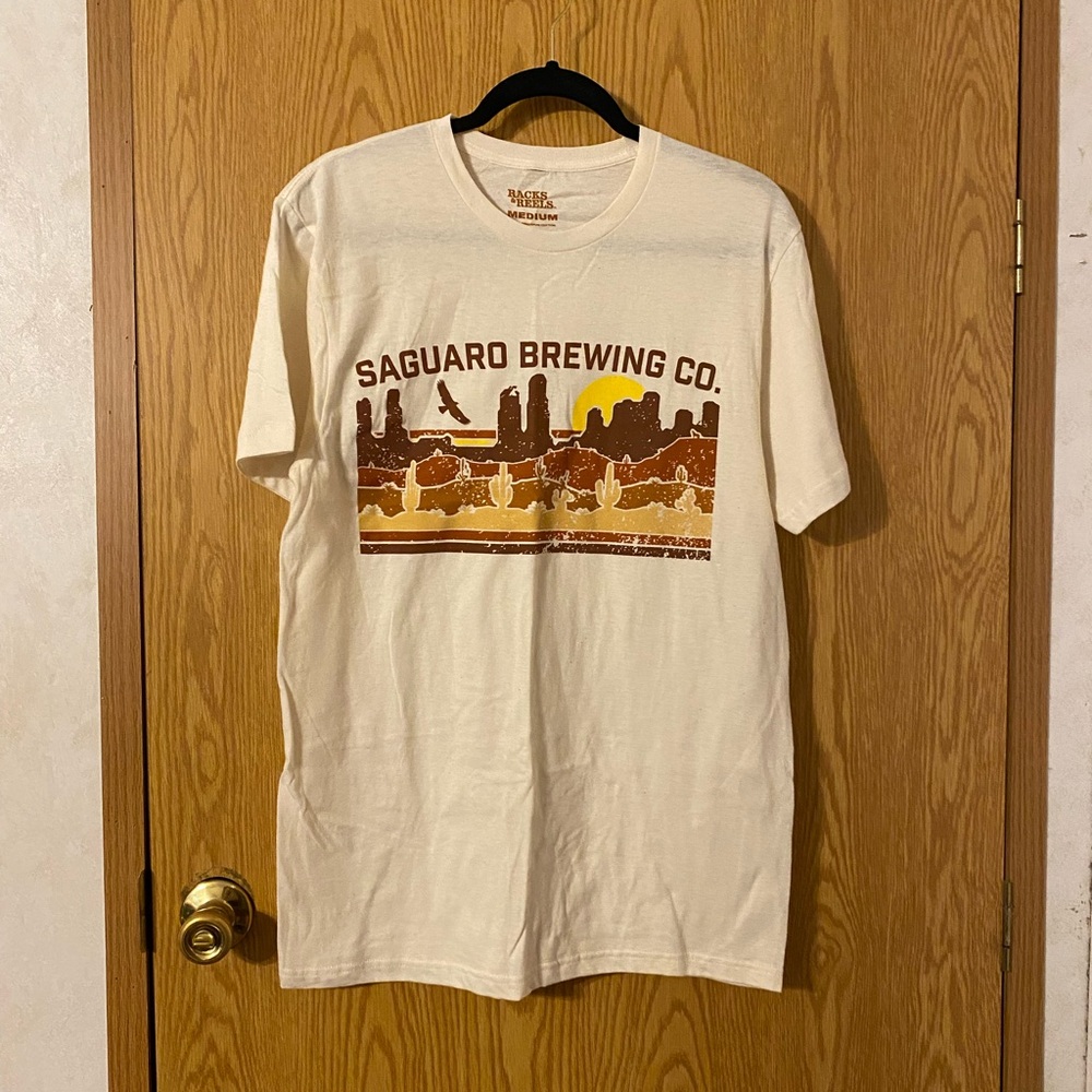Cream Alvarado Brewing Co Short Sleeve Tee